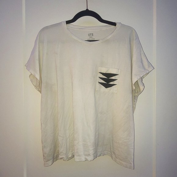 UT COLOR & RHYTHM Flowy-Tee - Picture 1 of 4